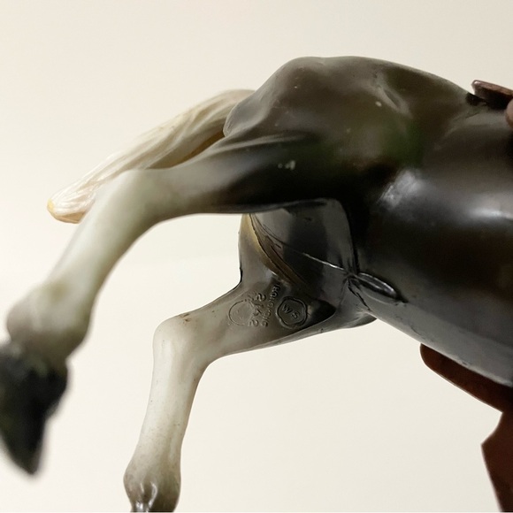 Vintage WS Horse Plastic Toy 7” Tall Hong Kong - Picture 14 of 16